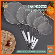 Neat Kitchen - Stainless Steel Oil Strainer with Wire Handle – 6 Sizes 13–25 CM WL1201