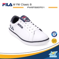 Fila รองเท้าผ้าใบ รองเท้าลำลอง รองเท้าแฟชั่น ผู้หญิง ฟีล่า  W FW Classic B FWST220701 WHNV (1790)