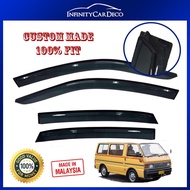 (2 Doors) Original Oem High Quality Acrylic Door Visor (3") (4'') Compatible With Ford Spectron Van 