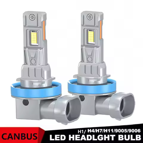 2PCS 220W 60000LM H11 LED Headlight Bulbs H7 H4 9005 HB3 9006 HB4 Fog Light Bulbs 6000K 12V CANBUS C