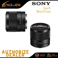 Sony 28mm f/2 Lens | FE 28mm