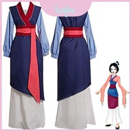 Mulan Stylish Kimono Dress For Adult And Kids Party Cosplay Halloween