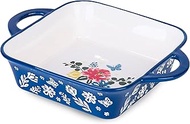 Wisenvoy 8x8 Baking Pan Brownie Pan Casserole Dish Ceramic Baking Dish Casserole Dishes For Oven Squ