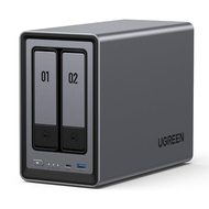 UGREEN NASync DXP2800 / DXP4800 / DXP4800PLUS Desktop NAS - intel 8GB D5 2 Nvme 4K HDMI NAS