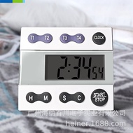 Four-Channel Digital Timer Kitchen Countdown Timer Cooking Countdown Timer with Magnet Factory Direc