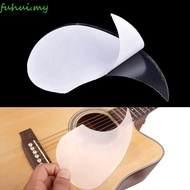 FUHUI Transparent Acoustic Guitar Pickguard, Self Adhesive Bird-shaped Transparent Guitar Guard, Transparent Black Anti-scratch Anti-Scratch Classical Guard Plate
