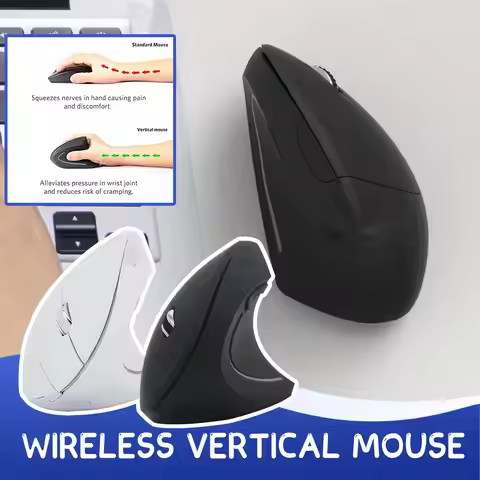 2.4g Wireless Computer Gaming Mice Ergonomic Vertical Mouse Usb Optical Dpi Mouse Right Left Hand Fo