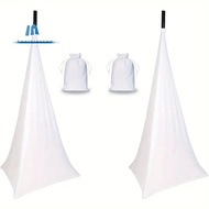 Speaker Stand Cover-Dj Speaker Covers Stretchable Tripod Stand Skirt Speaker Stand Scrim Cover for E