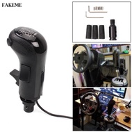 [dolity21] USB Truck Simulator Shifter Gifts Compaible Steering Wheel Accessory Shifter Knob Black f