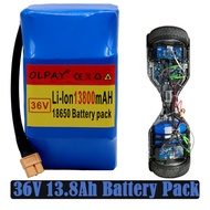 Swing Car Battery 36V 13.8AH 10String2Lithium Battery Pack 18650Power Battery