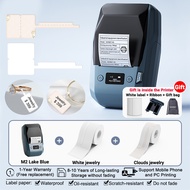 NIIMBOT M2 เครื่องพิมพ์ฉลากถ่ายโอนความร้อนบลูทูธ 300Dpi เหมาะสำหรับสำนักงานธุรกิจขนาดเล็ก