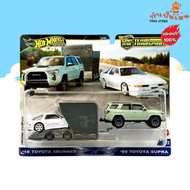 Hot Wheels Premium - Toyota 4Runner & Supra สเกล 1/64