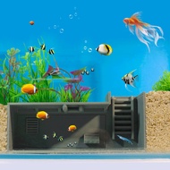 Underground Grey House Stair Fish Tunnel Cave Aquarium Fish Tank Decorate Cave