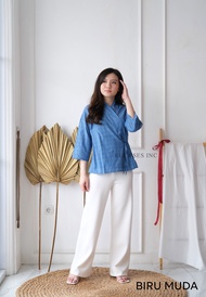 ELLIPSESINC Atasan Kimono Wanita/Hanbok Modern Jumbo/Atasan Jumbo Wanita/Ayane Kimono Top