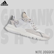 ADIDAS Nite Jogger 3M White Sepatu Sport Pria 100% Original BNIB