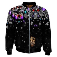Christmas coat men bomber jacket 3D print20251115