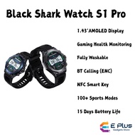 Black Shark S1 Pro [1.43" AMOLED Display | AI-ChatGPT | Bluetooth Phone Calling | 100+ Sports Modes]