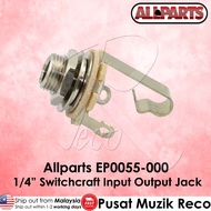 Allparts EP0055-000 Electric Guitar Switchcraft Input Output Jack Guitar Spare Parts Guitar Repair