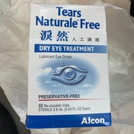 拆盒散裝10支 淚然人工淚液 無防腐劑裝 0.8MLX10 ALCON TEARS NATURALE Tears Naturale Free