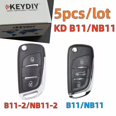 5pcs KEYDIY KD B11 NB11 B11-2 NB11-2 DS style 2/3 Button Universal Remote Car Key For KD900/KD-X2/UR