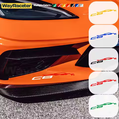 1 Pc Car Bumper Sticker Side Fender Hood Window Trunk Body Graphics Vinyl Decal For Chevrolet Corvet