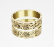 西班牙硬幣戒指 1 比塞塔 1966 年男士硬幣戒指 女士硬幣戒指