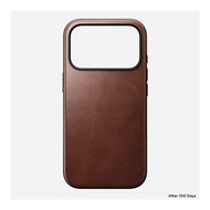NOMAD เคสหนังกันกระแทก Modern Horween Leather Case Limited Edition ใช้สำหรับ iPhone 17 Series