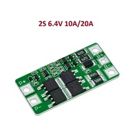 Bảng mạch bảo vệ pin hệ 2S - 6.4V/7.4V cho pin 3.2V và 3.7V dòng 10A/20A có cân bằng pin
