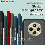 Poco C75/redmi 14C Model Soft Edge Case Hard Back Camera Cover Xiaomi redmi 14C
