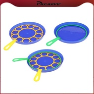 [Phenovo] Bubble Wands Set, Giant Bubble Wands Toy Set Large Bubble Wands with Tray for Kids Outdoor
