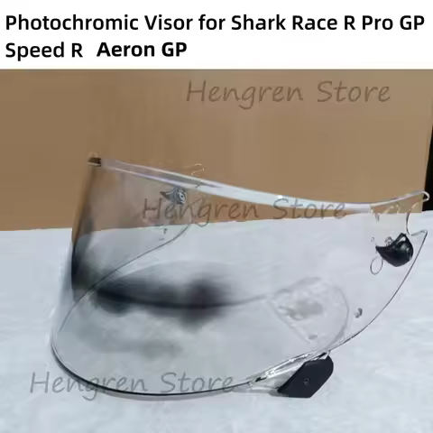 Photochromic helmet Visor for Shark Race R Pro GP Speed R Race-R Pro GP Aeron GP Replacement Visor L