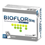 Bioflor (saccharomyces Boulardii Cncm I-745) 250mg Cap 30s
