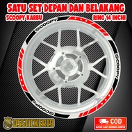 sticker cutting pelek scoopy stiker velg scoopy ring 14 scoopy karbu