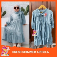 Gamis Anak Shimmer Usia 1-3 Tahun / Dress Anak Shimmer Arsyila