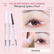 Chì Kẻ Mắt Habaria Water Proof Eyeliner Pencil Siêu Mảnh Không Trôi Chống Thấm Nước