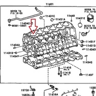 TOYOTA 1 HZ ENGINE CYLINDER LINER