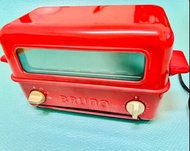 BRUNO 上掀式水蒸氣循環燒烤箱 BOE033 英倫紅