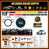 [ 8RAM +128 GB ] BMW Mini Cooper R60 2011 - 2014 11.9'' inch 4G Android Player - M10282 /M11005