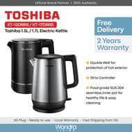 Toshiba 1.5L / 1.7L Electric Kettle (KT-15DRRS / KT-17DRRS)