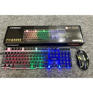 Forev Q1S, Q305S LED Mechanical Gaming Keyboard and Mouse Combo - Price
