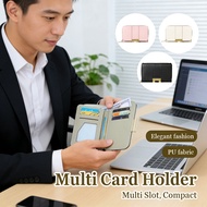 Wallet Women's PU Multi-Functional Short Fashion Zero Wallet Three-Fold Zero