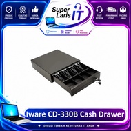 Iware CD-330B Cash Drawer Automatic Cashier Drawer RJ11 POS Cash Register