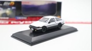 日版 Kyosho 1:64 比例 《頭文字D 新劇場版》 系列 Toyota Sprinter Trueno  AE86 模型車