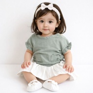 Baby girl skirt set 3-9 months old, baby girl dress, baby dress, girl dress, girl dress, newborn bab