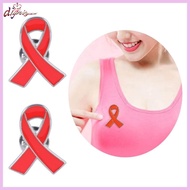 dignityss 5 Pieces Ribbon Brooch Pin Breast Cancers Awareness Pin Quality Alloy Material