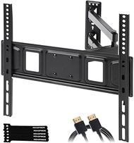 Monoprice Full-Motion Articulating TV Wall Mount Bracket for TVs 32in to 55in, Max Weight 77 lbs, Ex