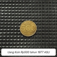 uang koin rp 500 melati 1977