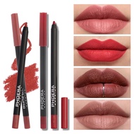 PHOERA Silky Moisturizing Charming Lipliner Waterproof Easy Colored Lip Shaping Cosmetic Pen Profess