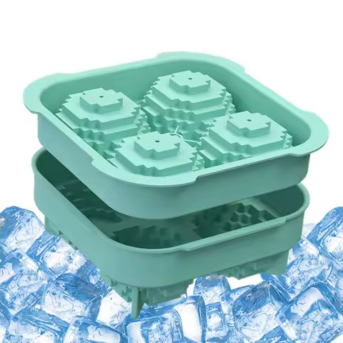 Silicone Whiskey Ice Mold 3D Silicone Ice Tray In Ball Shapes Safe Mold Easy Release Design For Choc