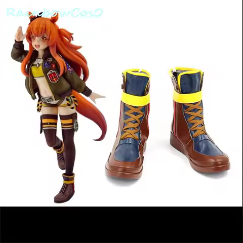 Mayano Top Gun Umamusume Pretty Derby Cosplay Shoes Boots Game Anime Halloween Christmas RainbowCos0